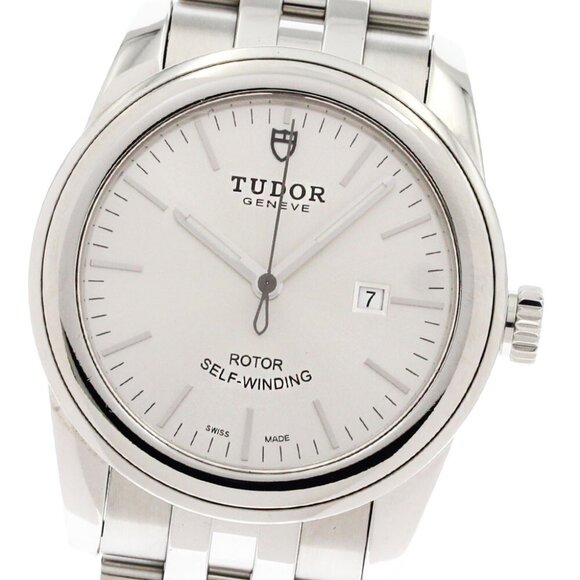 TUDOR Glamor date 53000 Silver Dial Automatic Boy's Watch_879232 - Picture 1 of 6